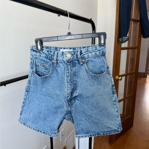 Zara Blue Jean Shorts